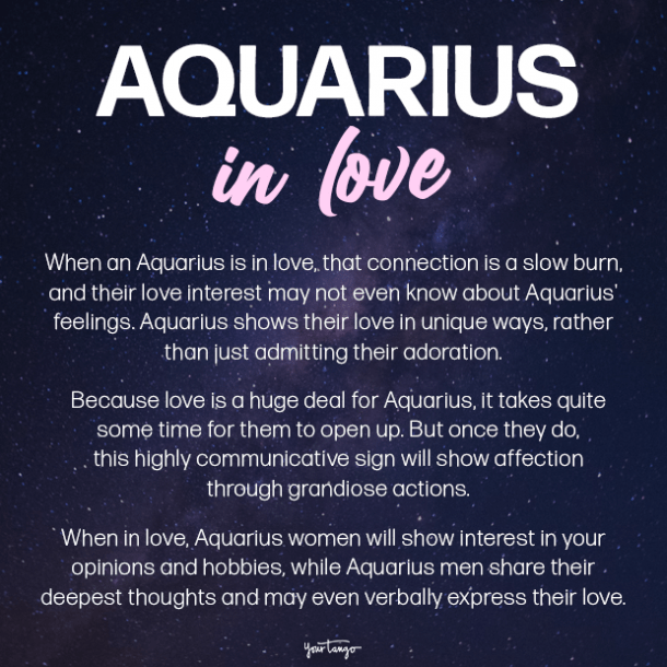 aquarius in love