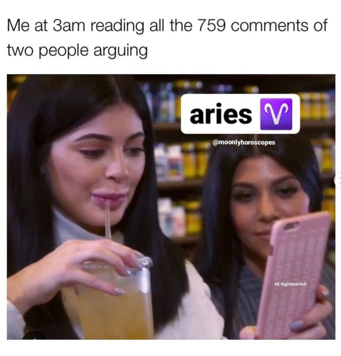 Aries Memes - internet drama