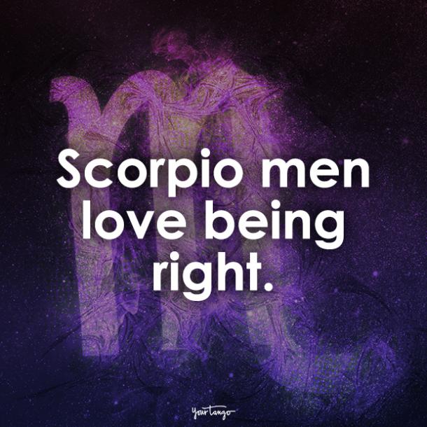 scorpio man